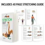 Stretch Out Strap with Exercise Guide for Flexibility