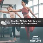 Heavy Duty Gel Heel Cups for Pain Relief