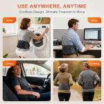 Cordless Heating Pad for Back Pain Relief