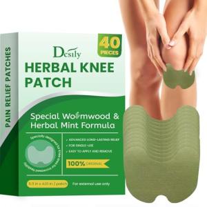 Herbal Knee Pain Relief Patches with Menthol