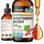 Hawthorn Berry Liquid Drops - Vegan Wellness Support