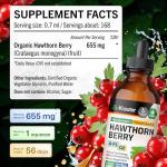 Hawthorn Berry Liquid Drops - Vegan Wellness Support