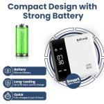 UV Toothbrush Sanitizer with LED Clock Display