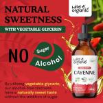 Organic Cayenne Pepper Tincture for Digestive Health