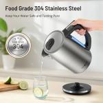 Electric Kettle with 6 Temperature Settings, 1.7L