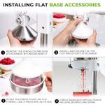 Zulay Kitchen 9-in-1 Heavy-Duty Manual Juicer