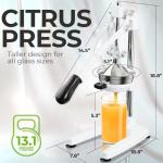 Zulay Kitchen 9-in-1 Heavy-Duty Manual Juicer