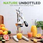 Zulay Kitchen 9-in-1 Heavy-Duty Manual Juicer