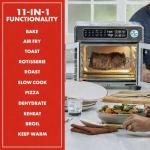 Extra Large Air Fryer Toaster Oven Combo 24 Functions