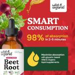 Organic Beet Root Extract Drops - 8000 mg