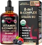 Organic B-Complex Vitamin Liquid Drops, 4oz