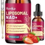 NAD+ Liquid Drops with Resveratrol - Strawberry Flavor