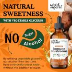 Organic Immune Mushroom Tincture - 8 Powerful Mushrooms