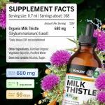 Vegan Milk Thistle Extract for Liver Detox 680mg