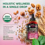 Organic B-Complex Vitamin Liquid Drops, 4oz