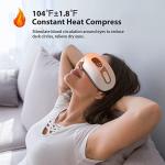 Rechargeable Eye Massager with Heat and Music