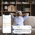 Rechargeable Eye Massager with Heat and Music