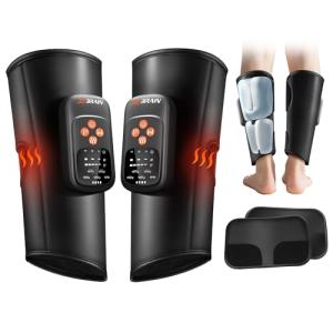 Air Compression Leg Massager with Heat and Intensity