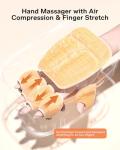 ALLJOY Hand Massager with Heat and Compression