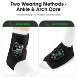 Cordless Heating Pad and Massager for Feet
