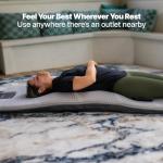 GhostBed Massage Mat with Gel Memory Foam