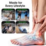 Cordless Heating Pad and Massager for Feet