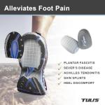 Heavy Duty Gel Heel Cups for Pain Relief