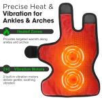 Cordless Heating Pad and Massager for Feet