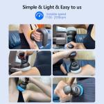 Mini Orbital Buffer Massage Device for Pain Relief