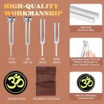 Healing Tuning Forks Set for Chakra and Sound Therapy