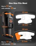 Air Compression Leg Massager with Heat and Intensity