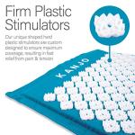 Kanjo Acupressure Mat and Pillow Set for Pain Relief