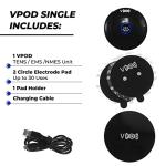 Wireless TENS Unit - EMS Muscle Stimulator for Pain Relief