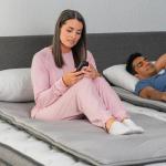 GhostBed Massage Mat with Gel Memory Foam