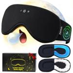 Bluetooth Sleep Mask with Cooling Gel and Headphones