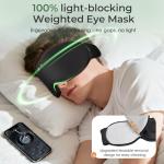 Bluetooth Sleep Mask with Cooling Gel and Headphones