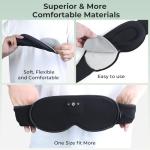 Bluetooth Sleep Mask with Cooling Gel and Headphones