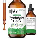 Organic Eyebright Herb Tincture for Vision Support