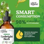Organic Eyebright Herb Tincture for Vision Support