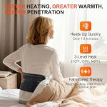 Cordless Heating Pad for Back Pain Relief