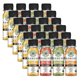 Immunity Plus Shots 24-Pack for Energy and Detox