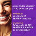 Organic Apple Cider Vinegar Wellness Shots - 6 Pack