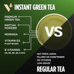 VitaCup Instant Green Tea Packets for Energy