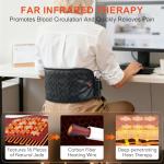 Cordless Heating Pad for Back Pain Relief