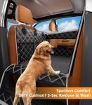 Luxury Dog Car Seat for Large Breeds, Waterproof