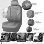 Luxury 3D Foam Leather Car Seat Covers Set