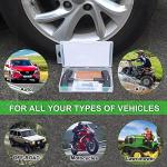 22-Piece Tire Repair Kit for Cars and Bikes
