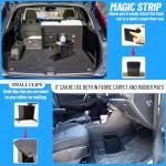 Car Trash Can with Free Stability Flaps, Black