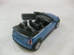 KiNSMART Mini Cooper S Blue Convertible Model Car