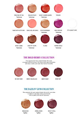 Mom's Secret Natural Vegan Lip Gloss - Wine Not